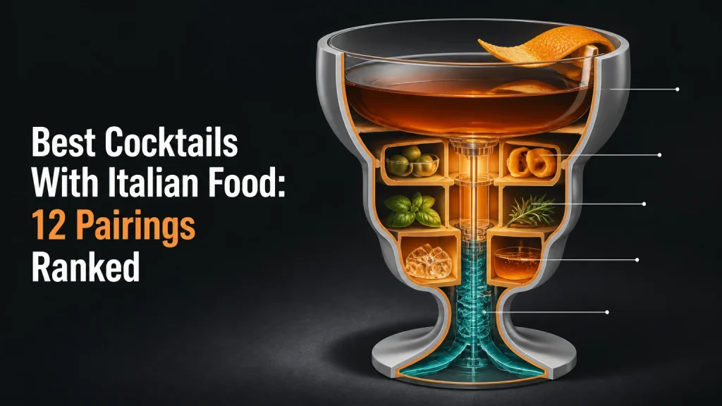 best cocktails with italian food