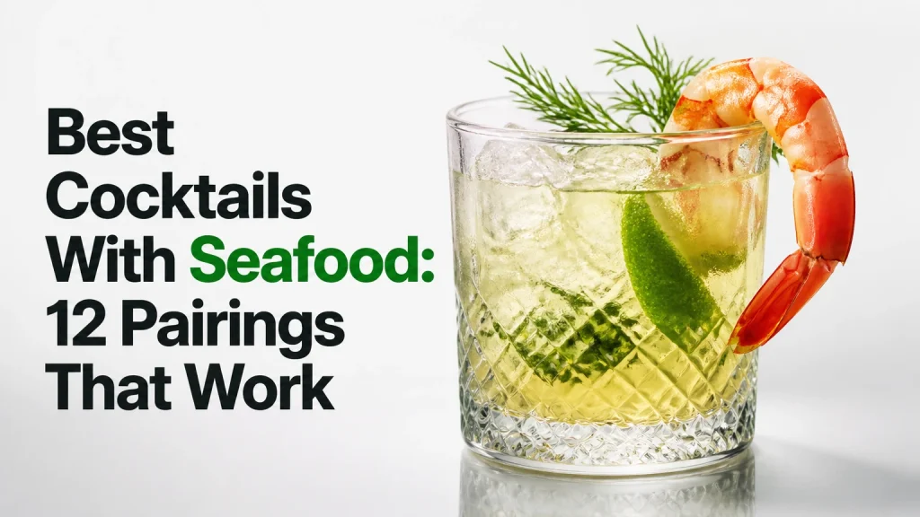 best cocktails with seafood