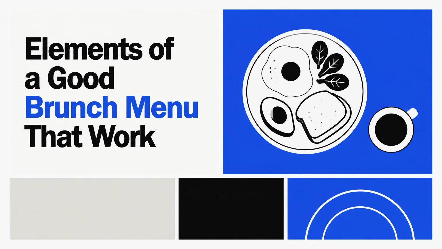elements of a good brunch menu