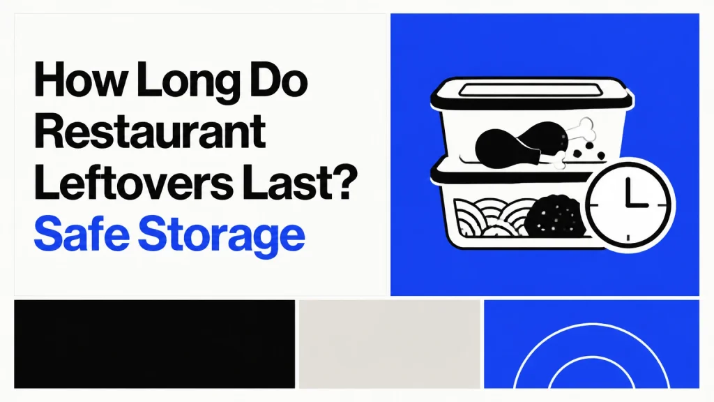 how long do restaurant leftovers last
