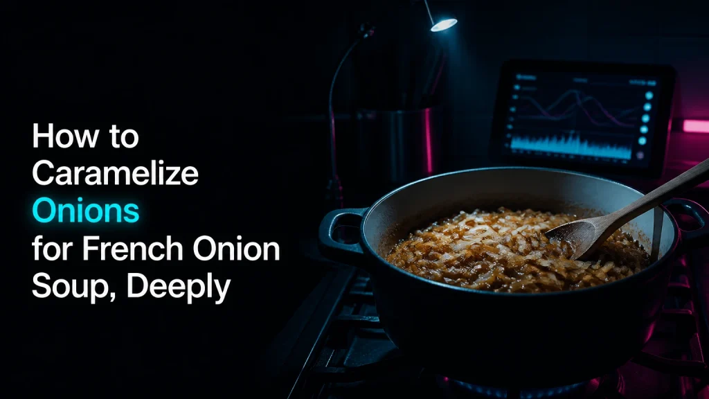 how to caramelize onions for french onion soup