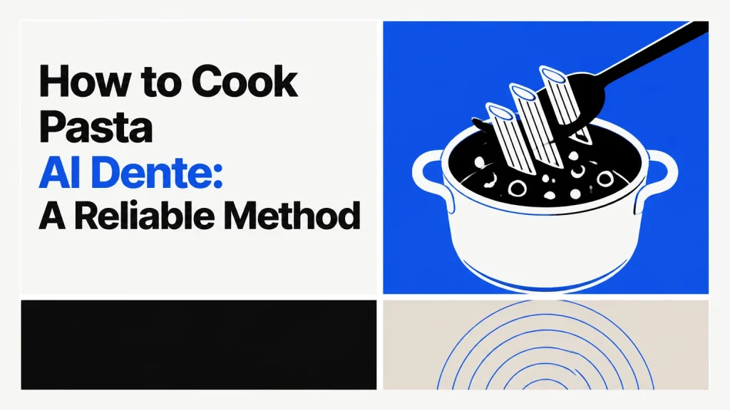 how to cook pasta al dente