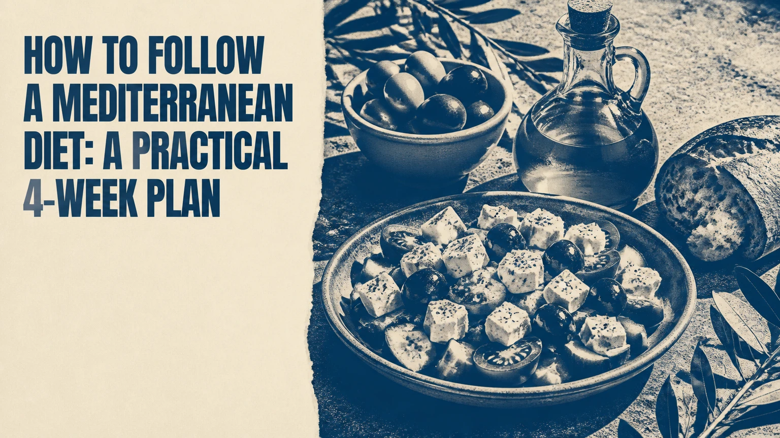 how to follow a mediterranean diet