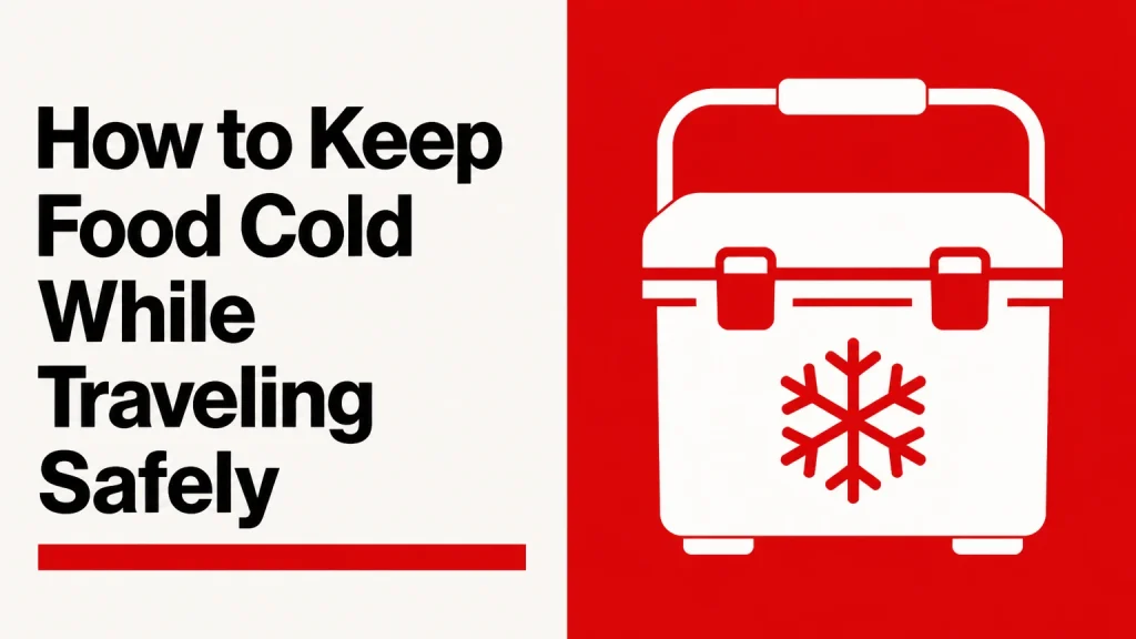 how to keep food cold while traveling
