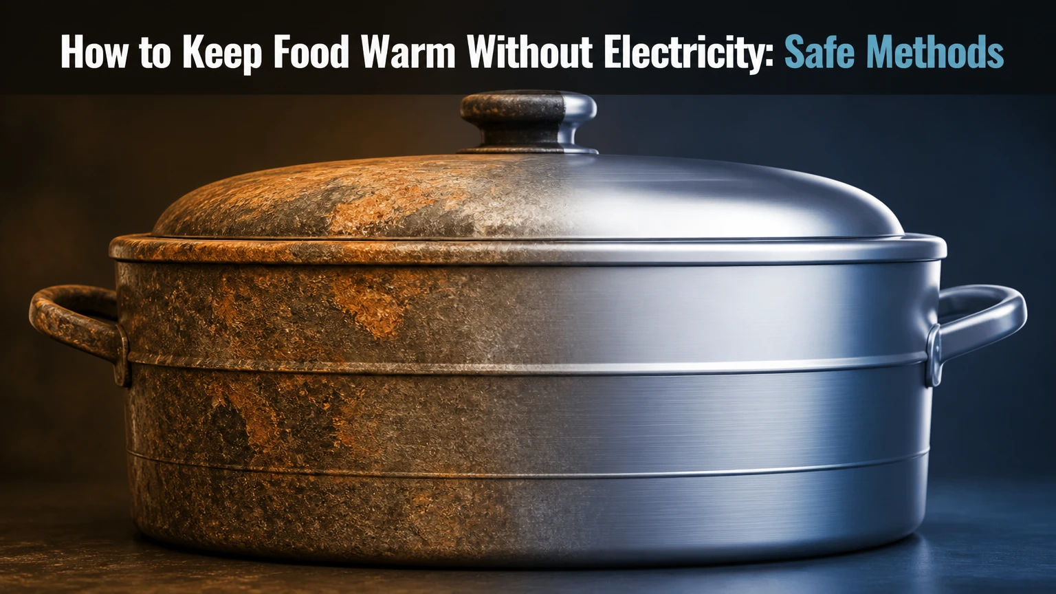 how to keep food warm without electricity