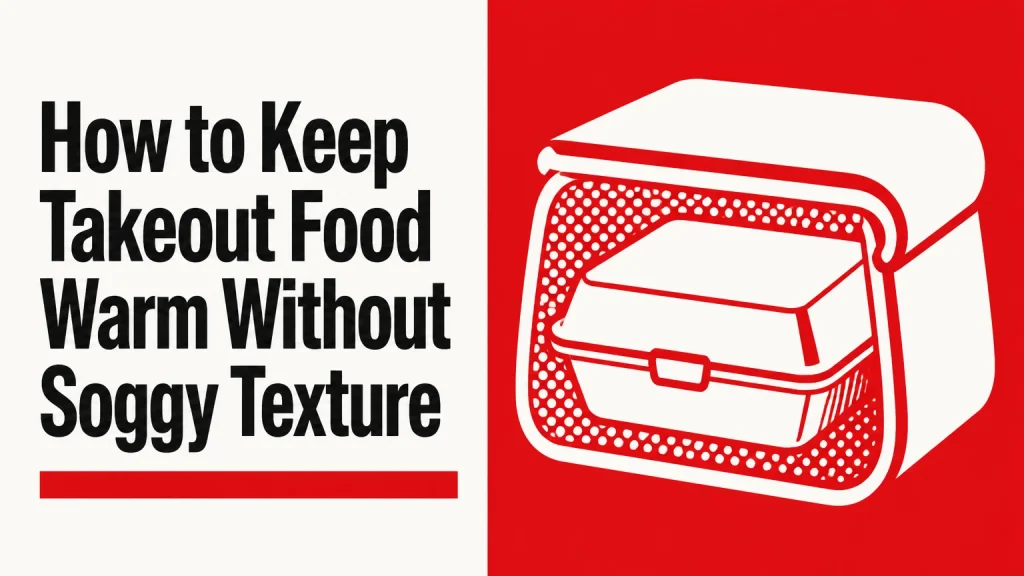 how to keep takeout food warm