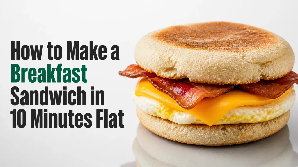 how to make a breakfast sandwich