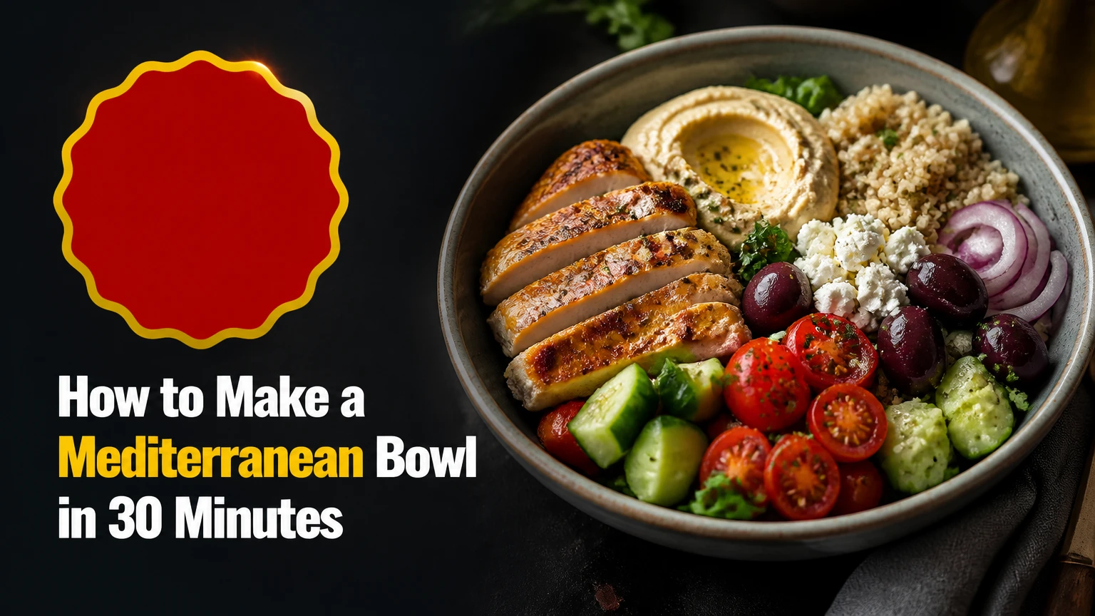 how to make a mediterranean bowl