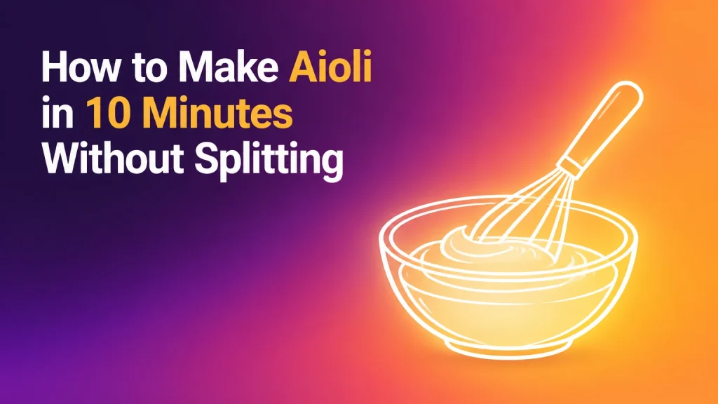 how to make aioli