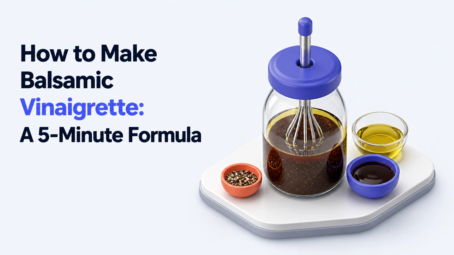how to make balsamic vinaigrette