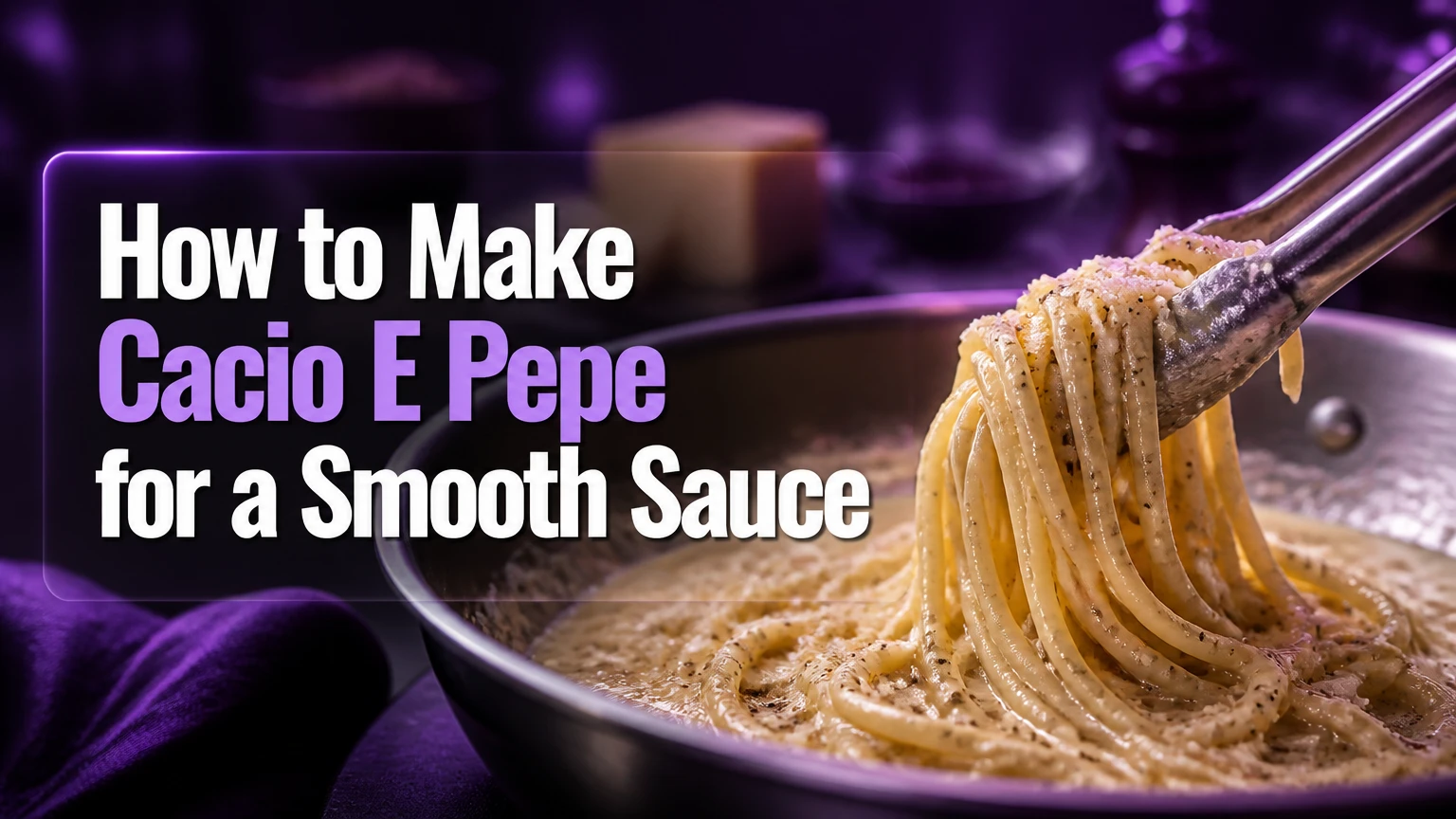 how to make cacio e pepe