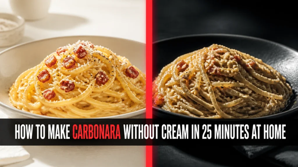 how to make carbonara