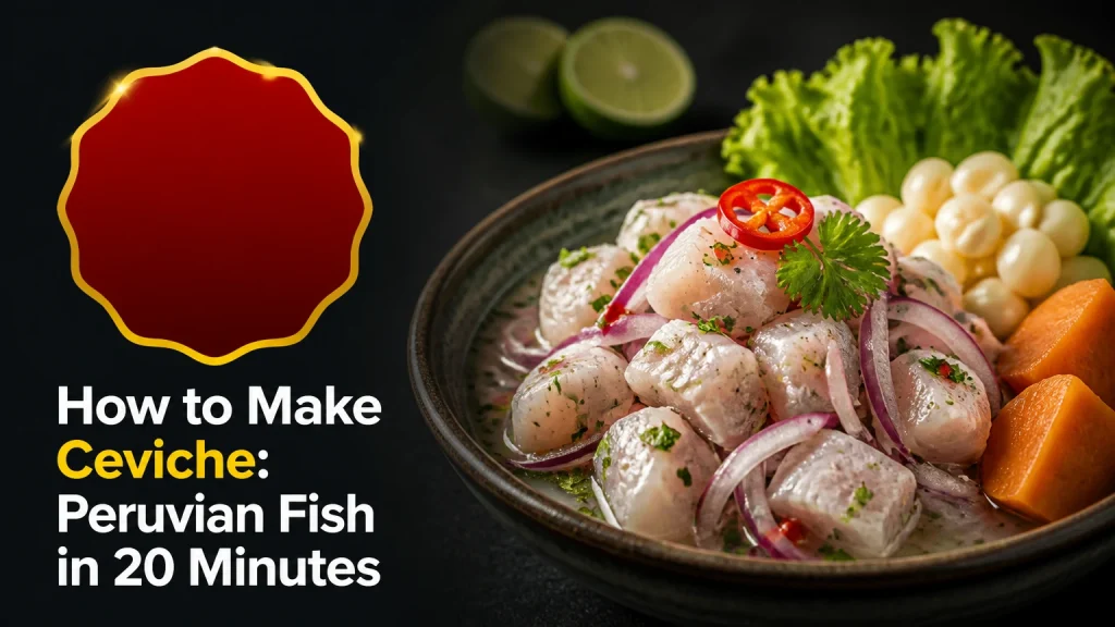 how to make ceviche