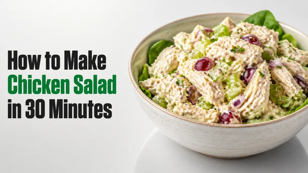 how to make chicken salad
