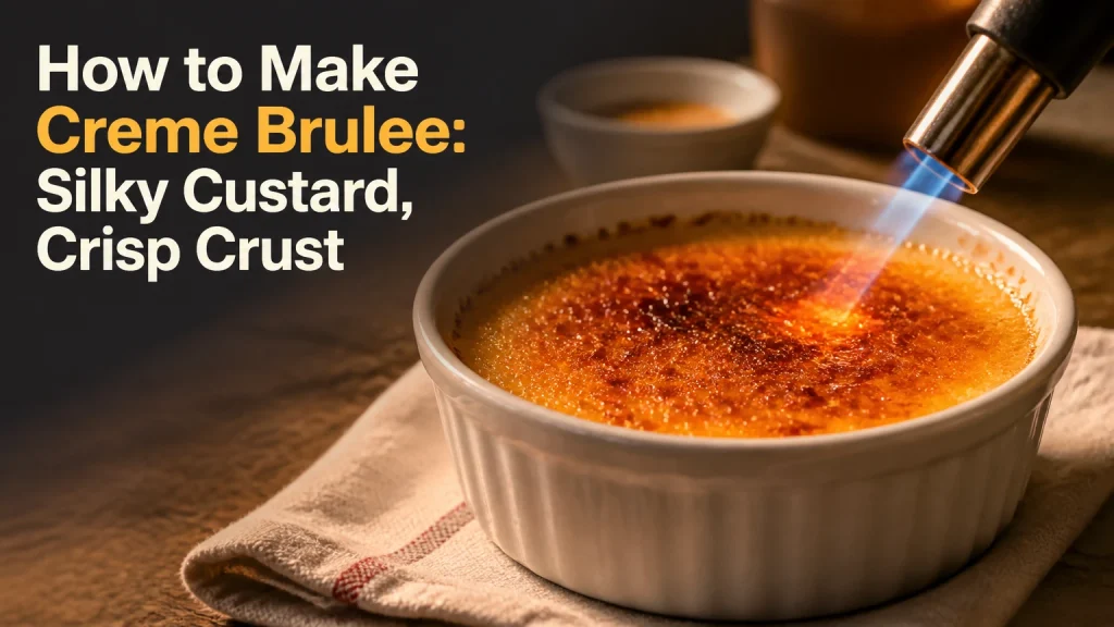 how to make creme brulee