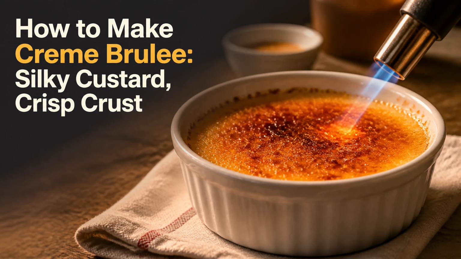how to make creme brulee