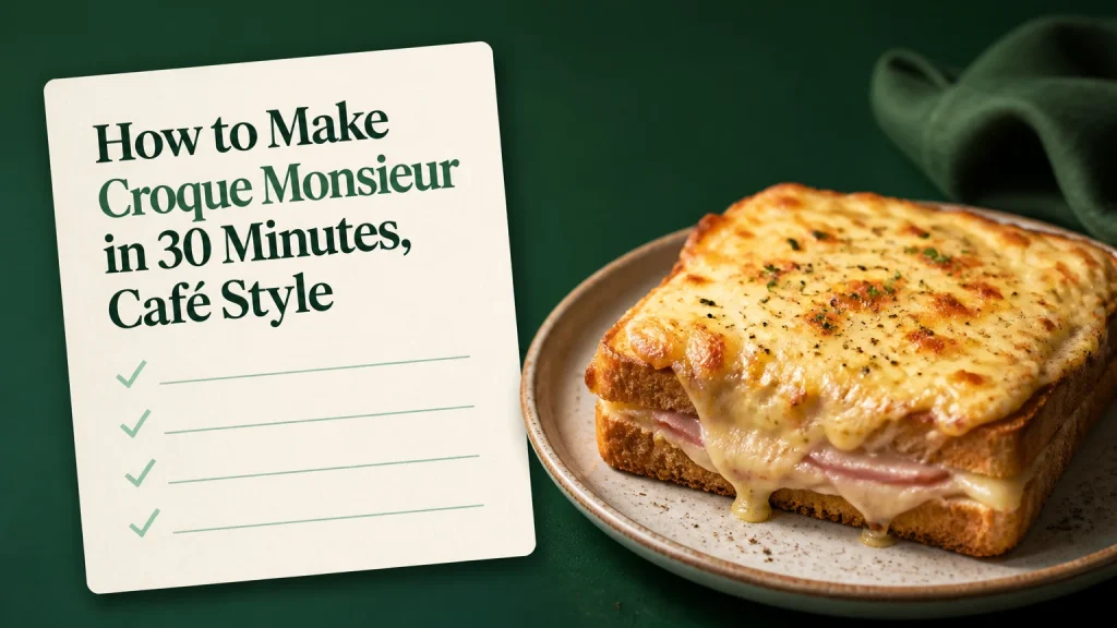 how to make croque monsieur