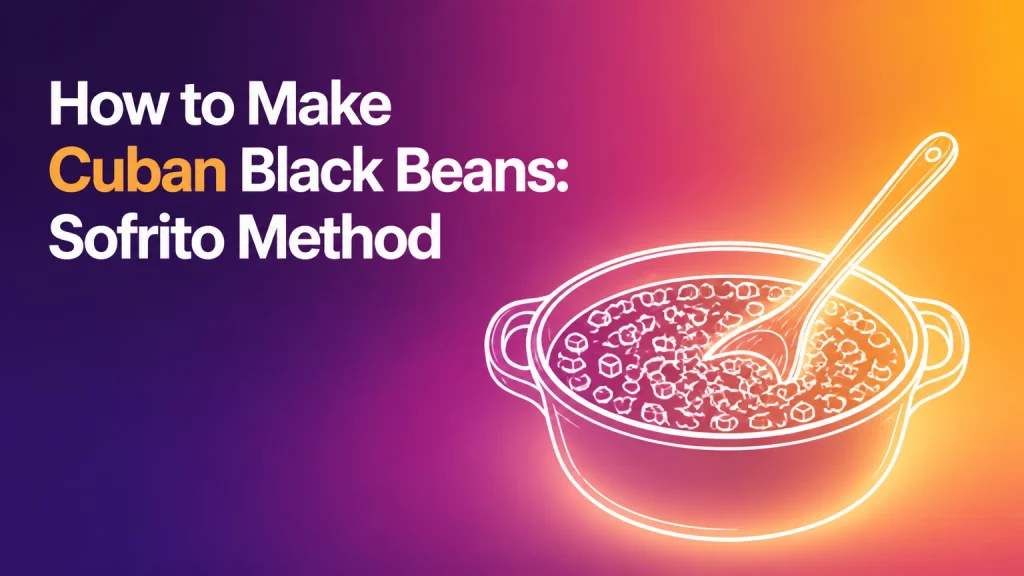 how to make cuban black beans