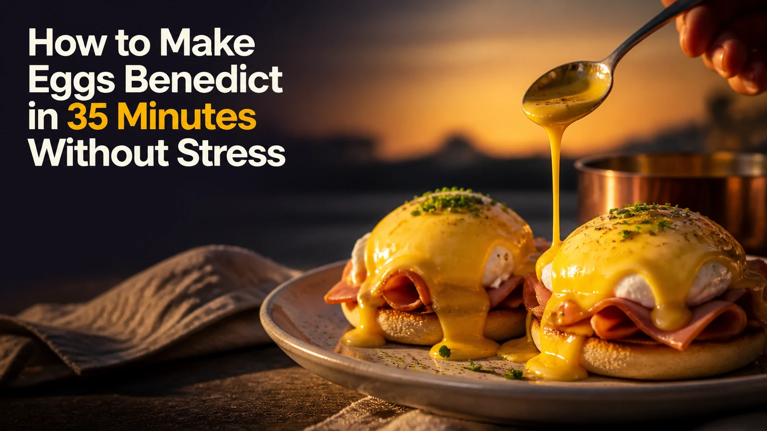 how to make eggs benedict