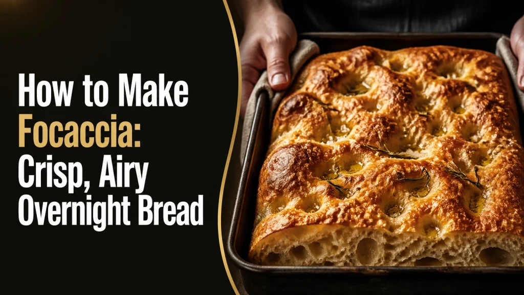 how to make focaccia
