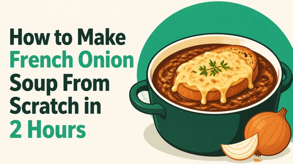 how to make french onion soup from scratch