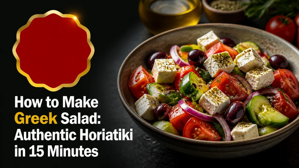 how to make greek salad