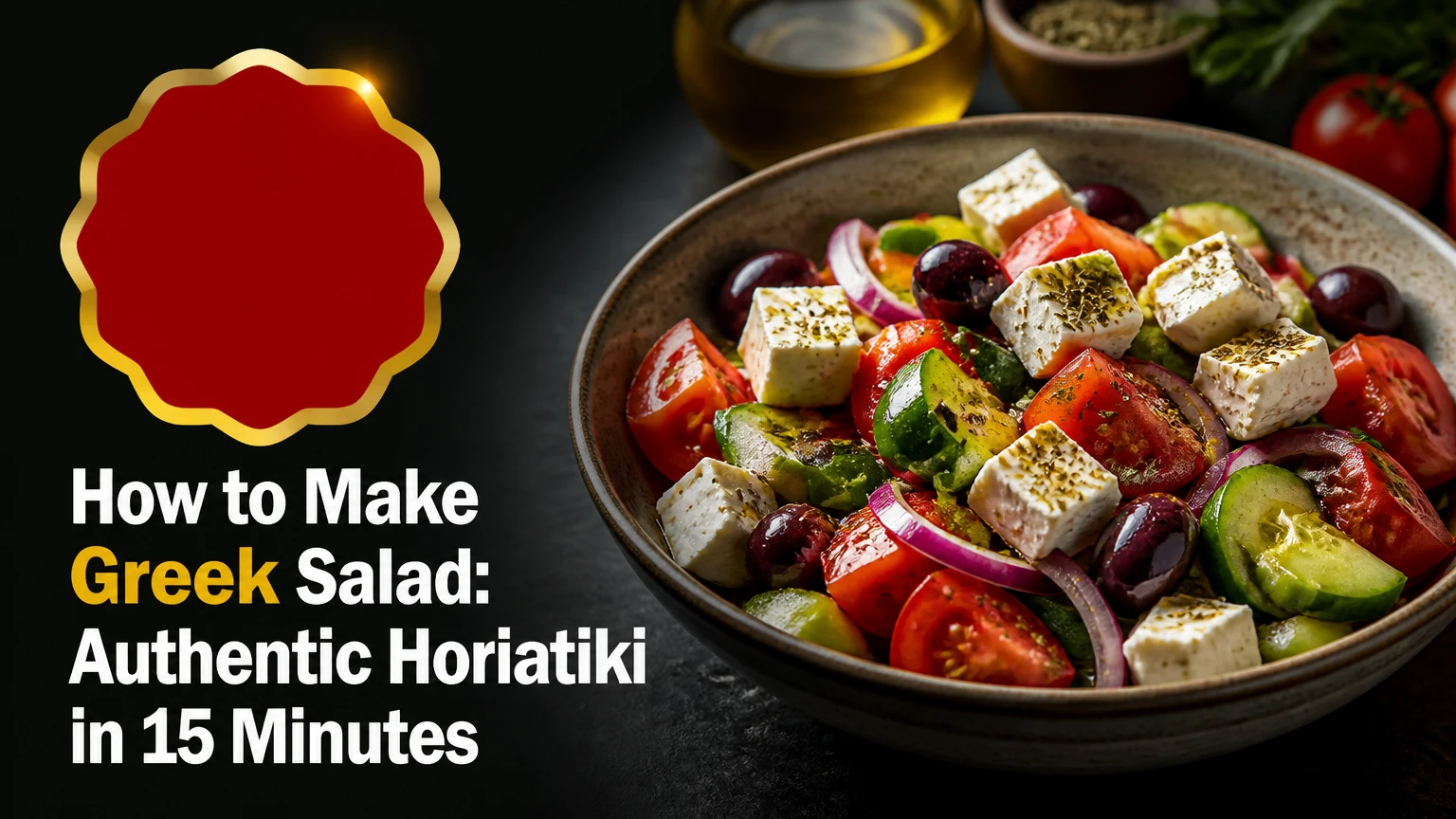 how to make greek salad