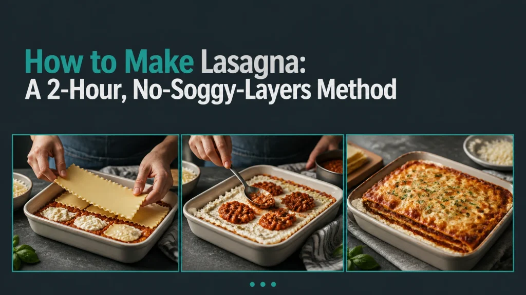 how to make lasagna