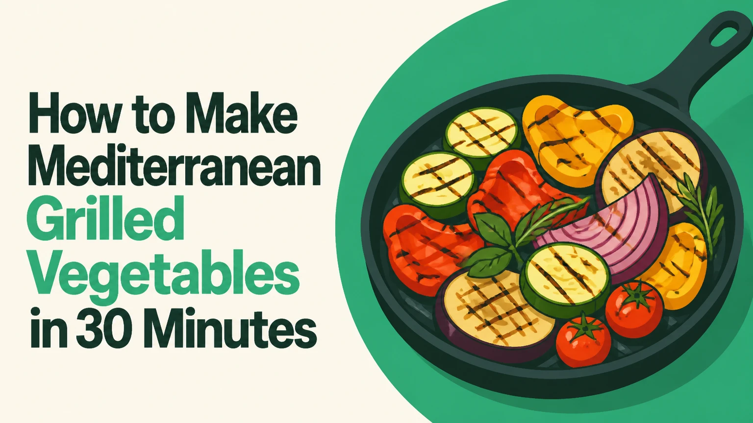 how to make mediterranean grilled vegetables