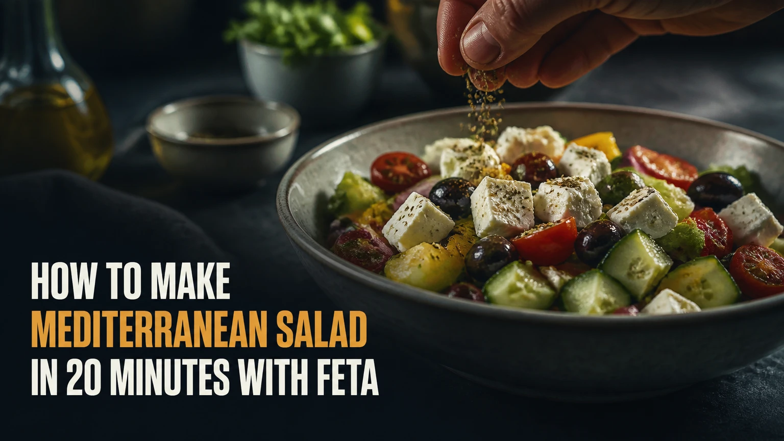 how to make mediterranean salad