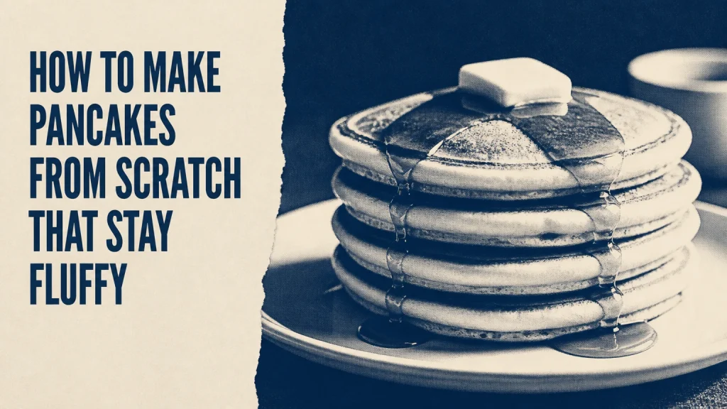 how to make pancakes from scratch