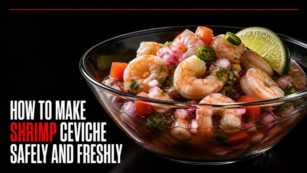 how to make shrimp ceviche
