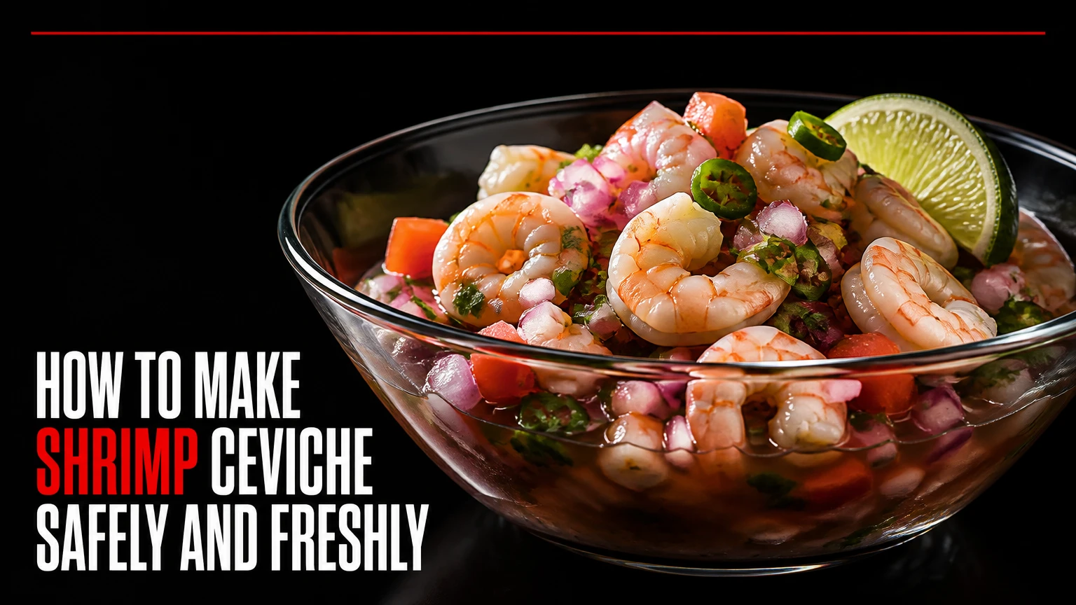 how to make shrimp ceviche