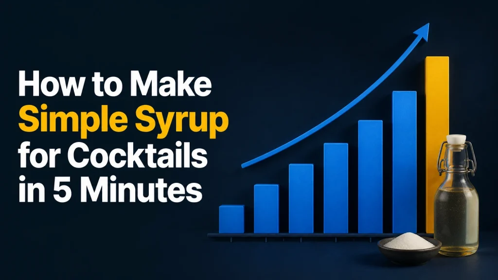 how to make simple syrup for cocktails
