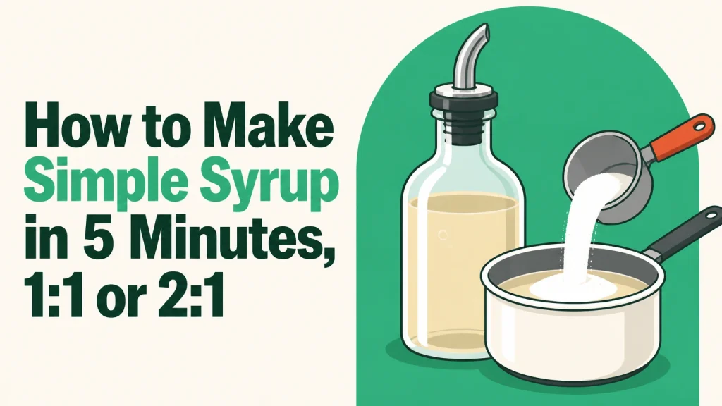 how to make simple syrup