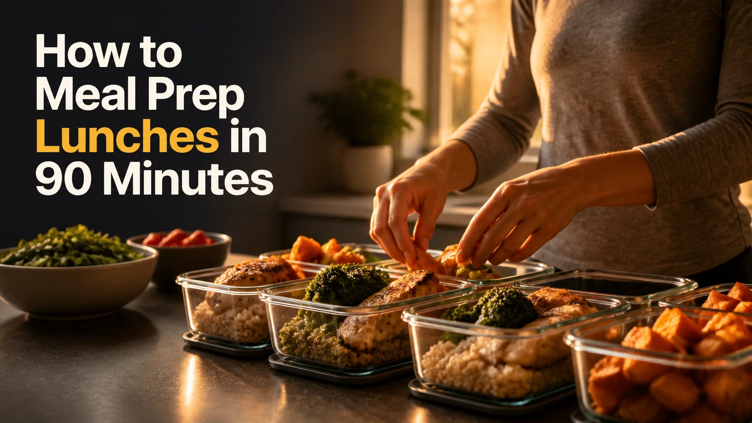 how to meal prep lunches