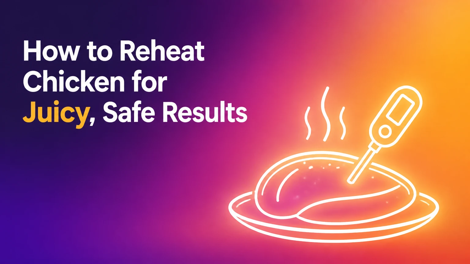 how to reheat chicken
