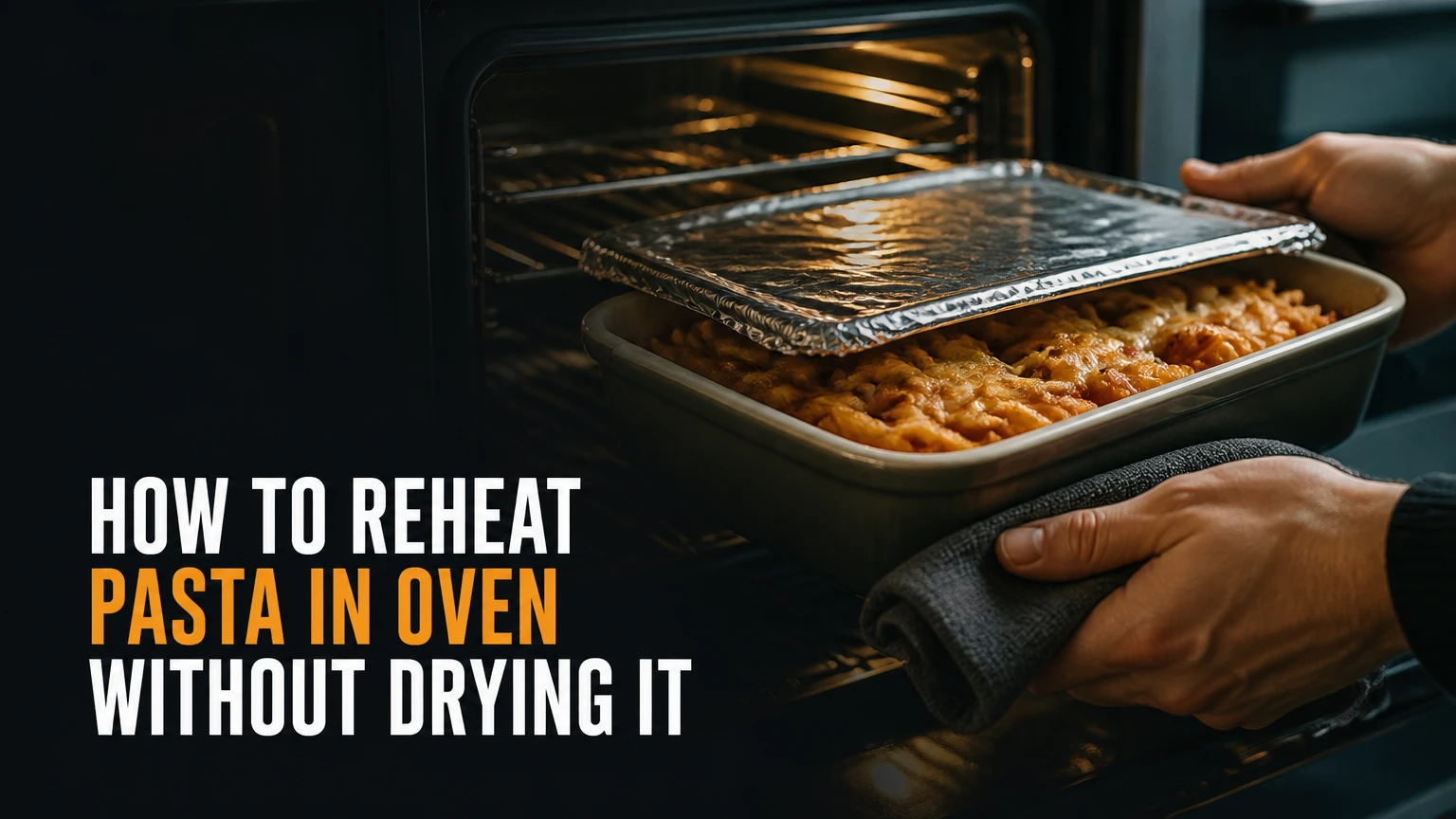 how to reheat pasta in oven