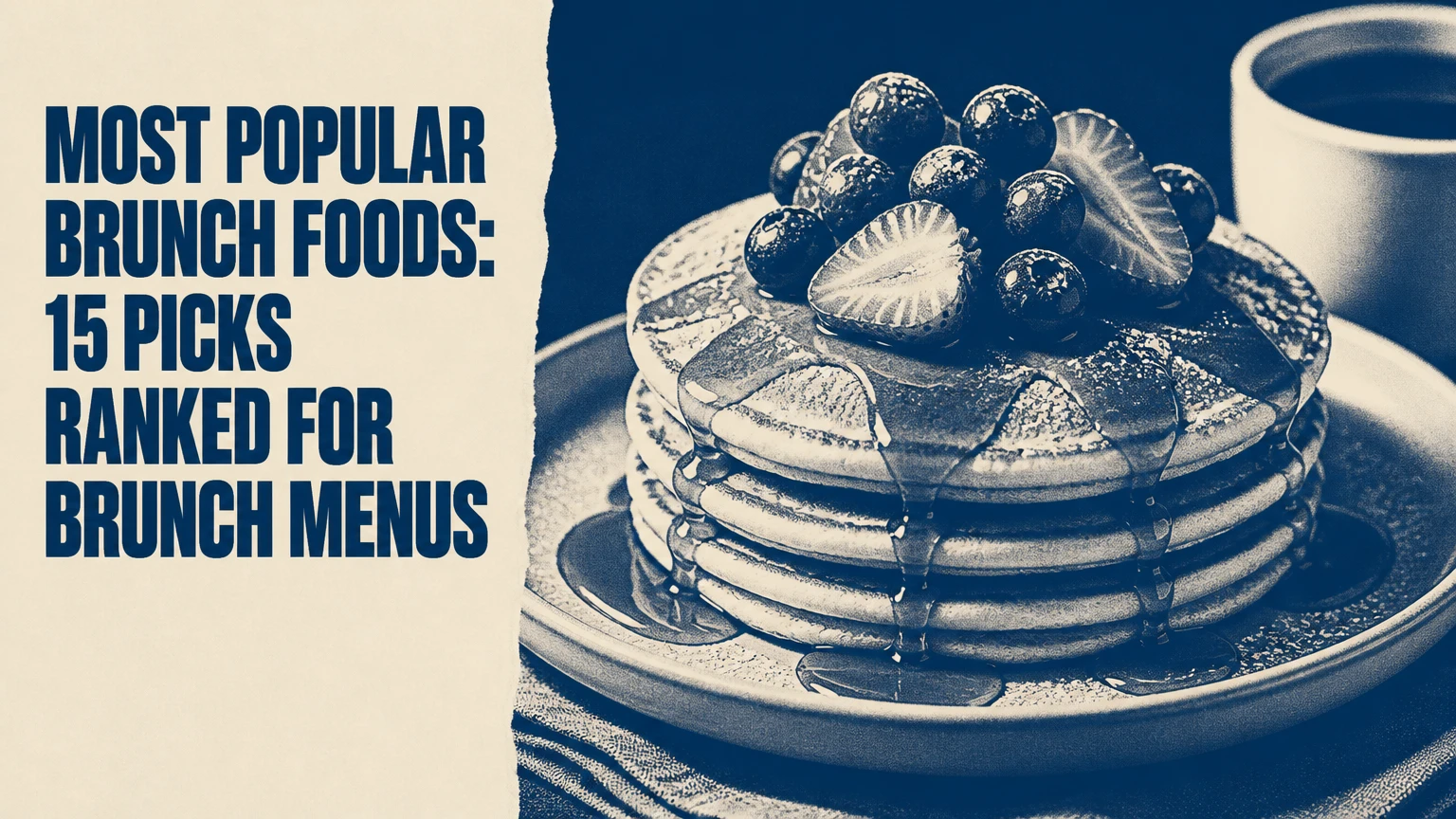 most popular brunch foods