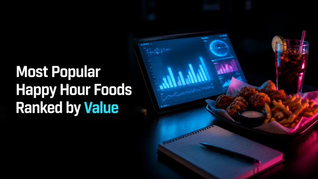 most popular happy hour foods