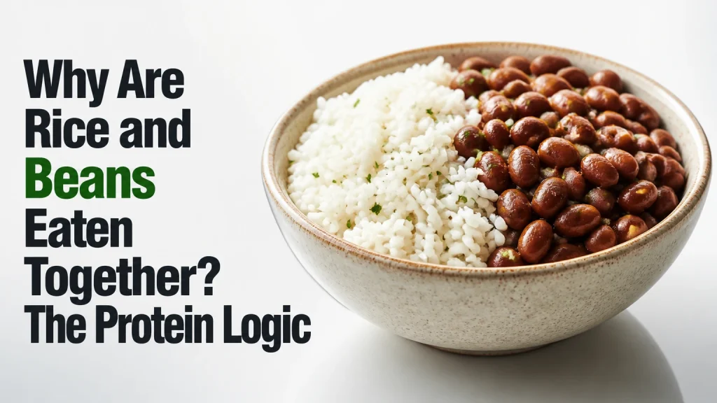 why are rice and beans eaten together
