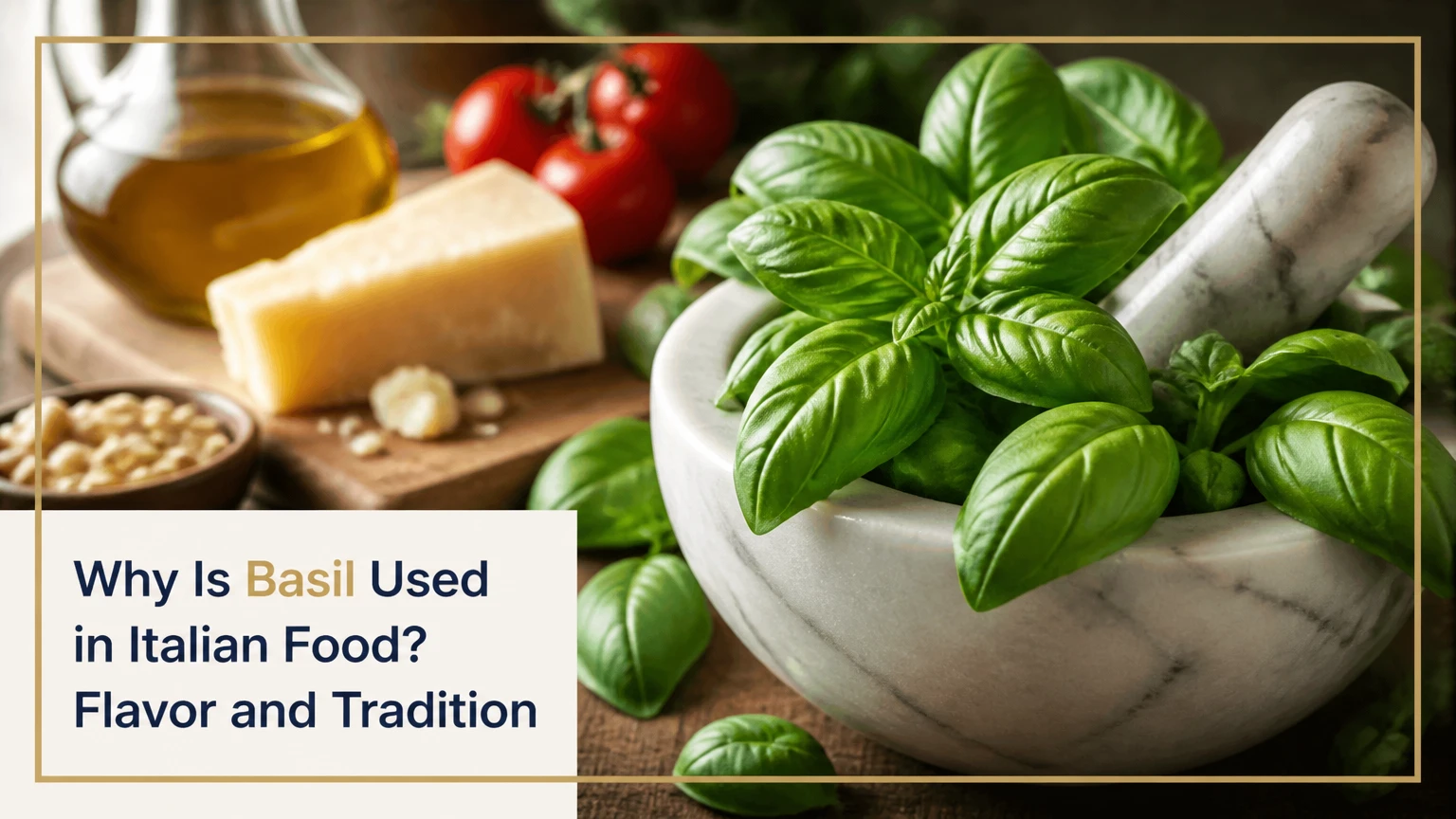 why is basil used in italian food