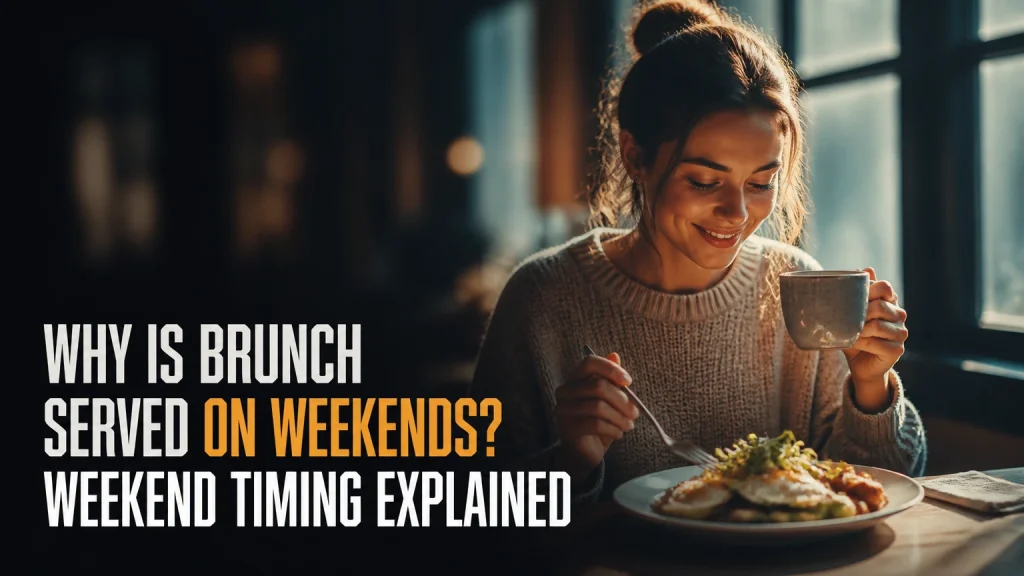 why is brunch served on weekends