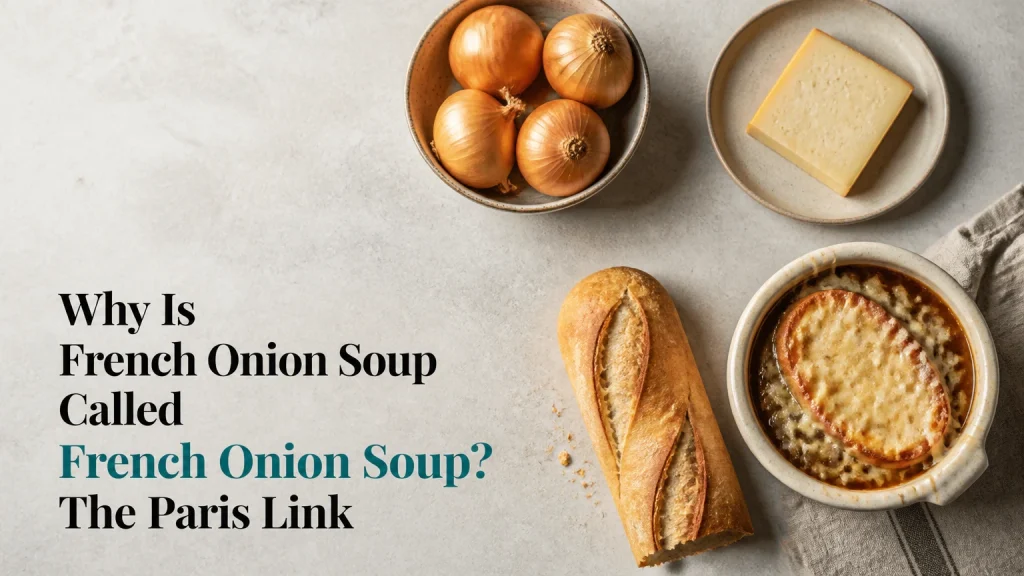 why is french onion soup called french onion soup