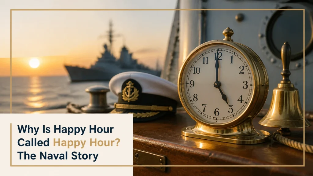 why is happy hour called happy hour
