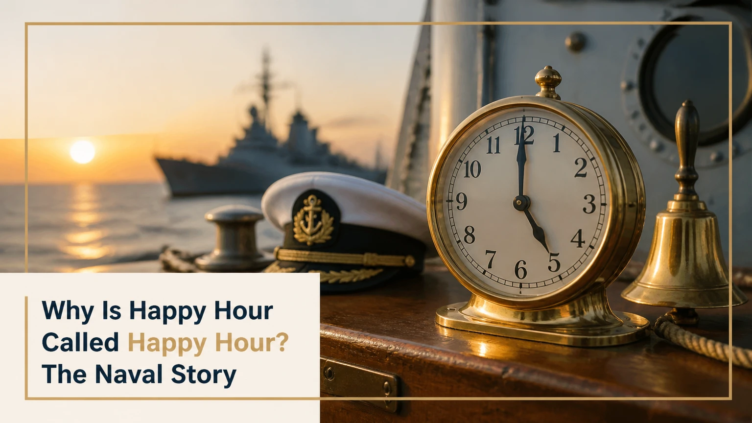 why is happy hour called happy hour