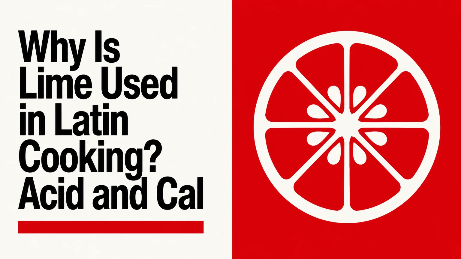 why is lime used in latin cooking